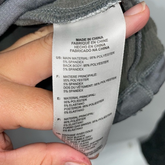 adidas climaheat size 2 XL gray long sleeve zip up - Picture 4 of 7